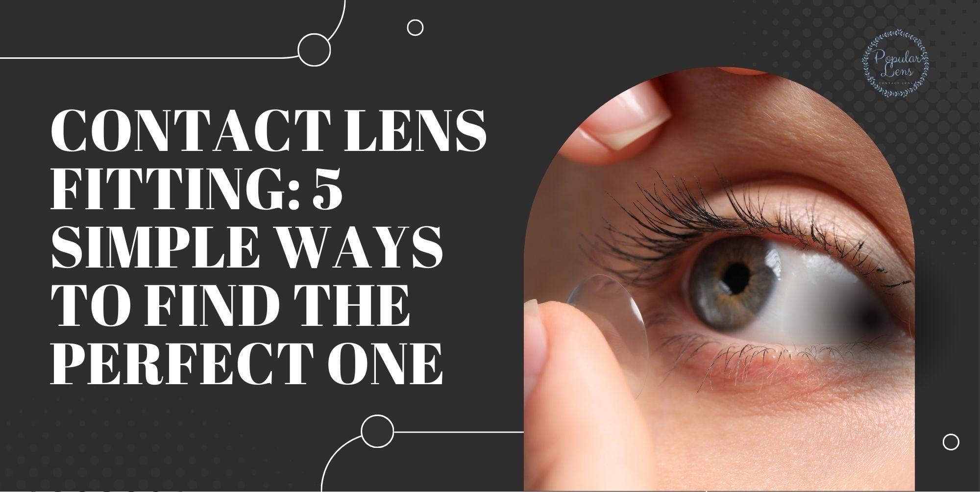 contact lens fitting