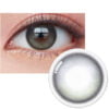 Olens Eyelighter Glowy Ash Gray Coloured Monthly Disposavle Lenses