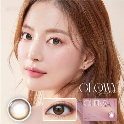 Olens Glowy Brown Contact Lenses