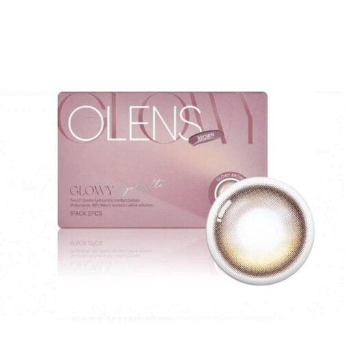 Olens Glowy Brown Monthly Lenses