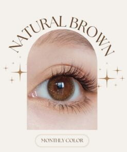 SEED Monthly Color Lens UV Cosmetic Contact Lenses 13 seed monthly colour lens Natural Brown