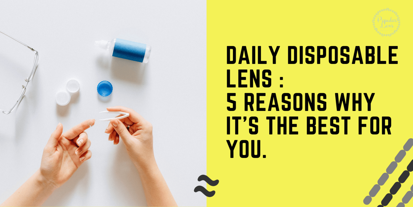 daily disposable lens, contact lens