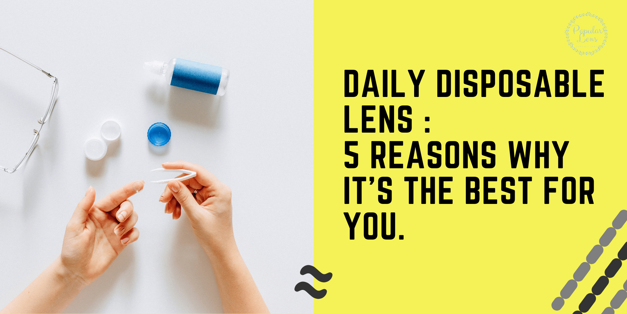 Tired of Cleaning Your Contacts? Try Daily Disposables! 16 daily disposable lens, contact lens