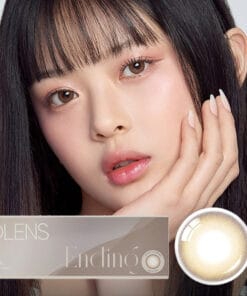Olens 1Day Ending Brown Coloured Contact Lens