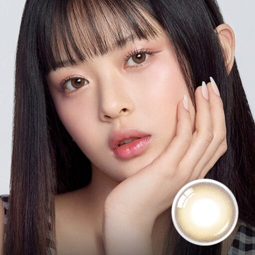 Olens Ending 1Day Brown Colored Contact Lenses