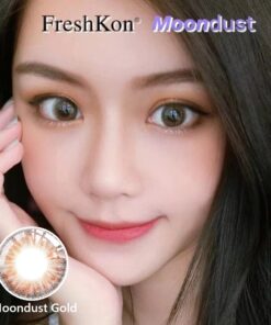 FreshKon Colors Fusion Moondust Gold Contact Lenses