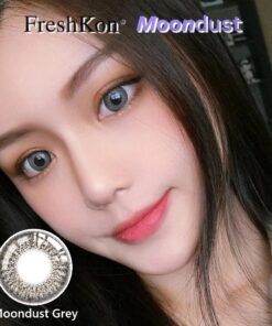 FreshKon Colors Fusion Moondust Grey Contact Lenses