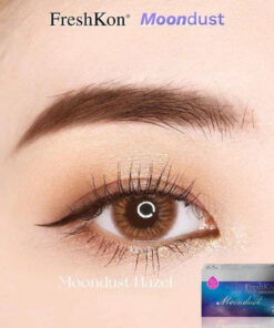 FreshKon Colors Fusion Moondust Hazel Monthly Colored Contact Lenses