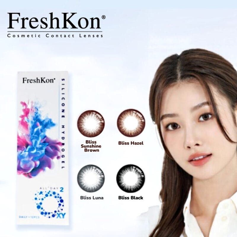 Reasons to Change Lens : 4 Important Factors to Switch To A New Set 3 FreshKon 1-Day All Day O2xy Colour