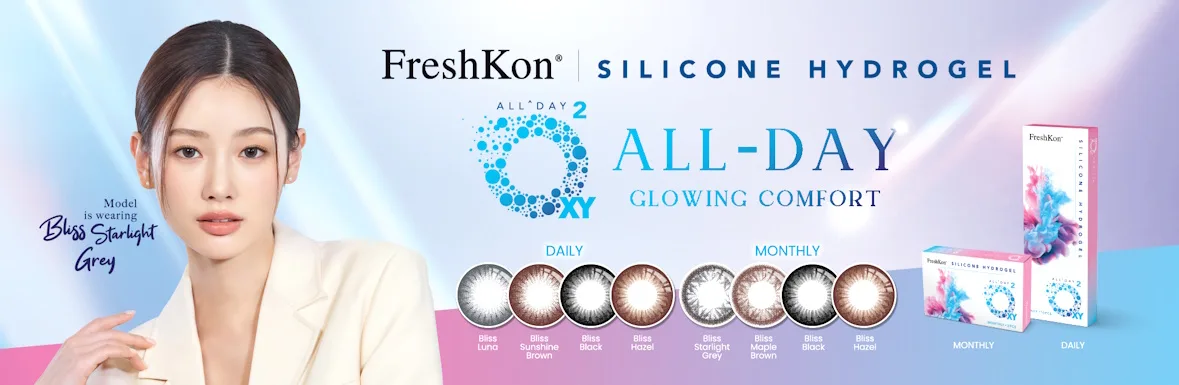 FreshKon 1-Day All Day O2xy Colour 18 buy contact lens online