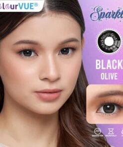 ColourVUE Sparkle Monthly Disposable 13 ColourVUE Sparkles Black Olive Lens