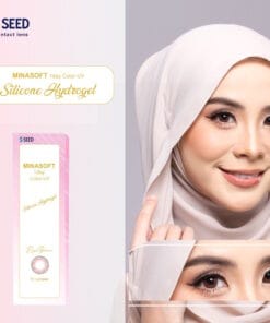 SEED Minasoft 1Day Color UV 12 SEED Minasoft 1Day RoseBrown