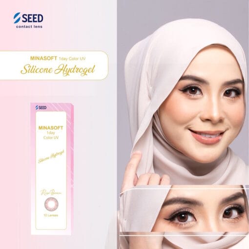 SEED Minasoft 1Day RoseBrown