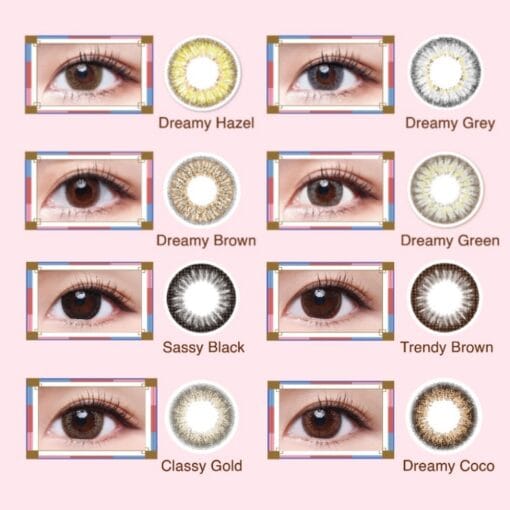 Horien Eye Secret Color Monthly Disposable Lenses