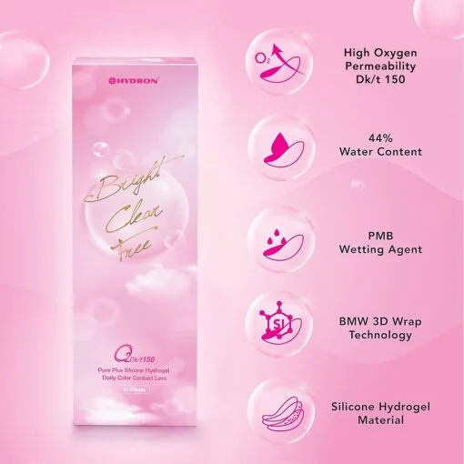 Hydron Pure Plus Silicone Hydrogel 1Day Colour