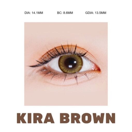 Kira Kira Monthly Color Kira Brown