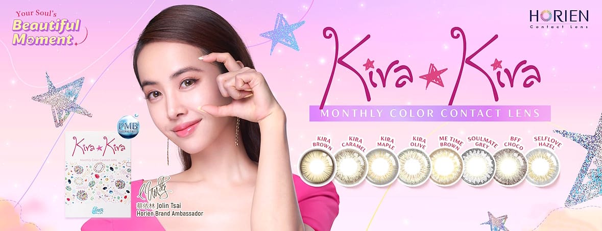 Kira Kira Monthly Color Cosmetic Lenses 23 buy contact lens online