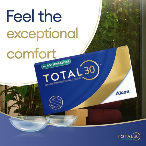 Alcon TOTAL 30 for Astigmatism Monthly