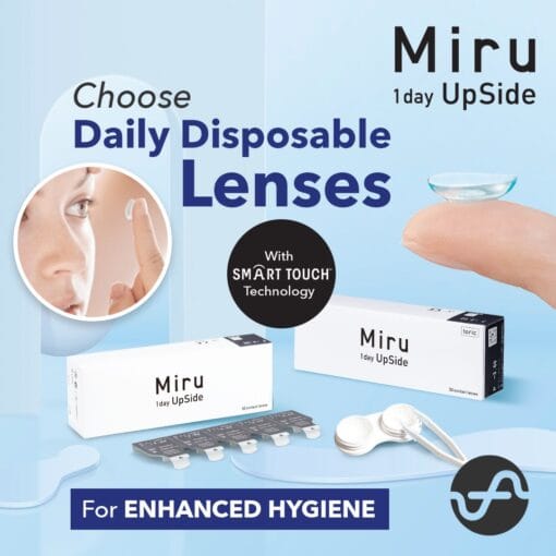 Menicon Miru 1-Day Upside Lenses