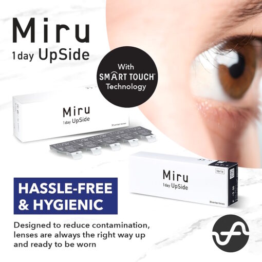 Menicon Miru 1Day Upside Lenses