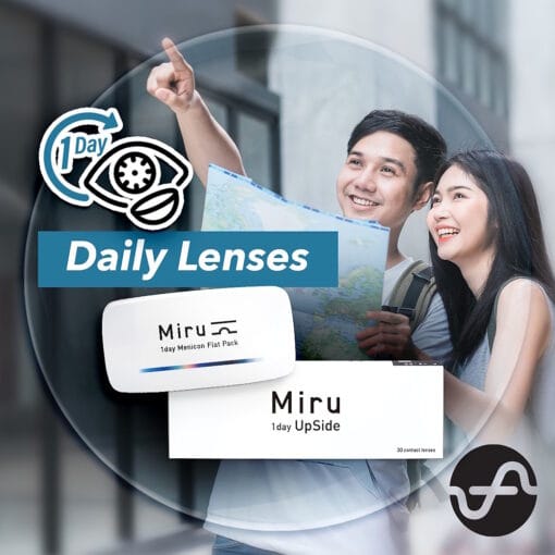Miru 1Day Menicon Upside Pack