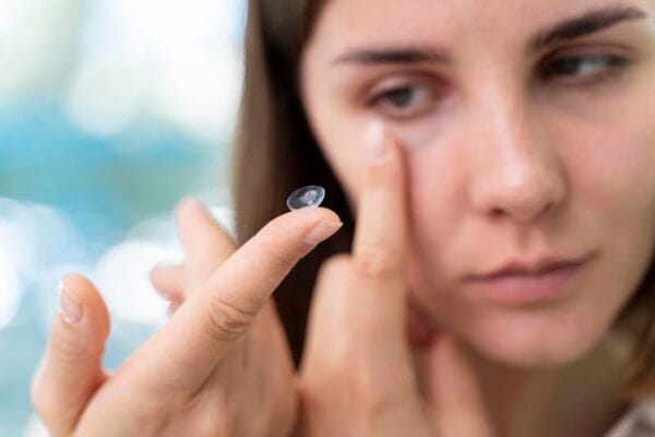 Contact Lens Bad Habits, bad lens habits, contact lens issues, eye health and hygiene