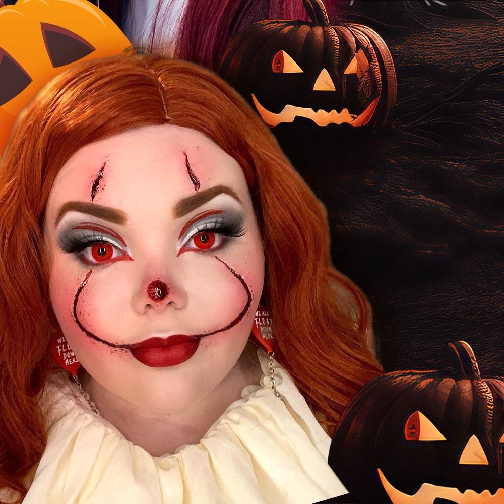 GEOLICA CRAZY LENS RED CP-F3 5 GEOLICA Monthly RED Crazy Halloween Lenses