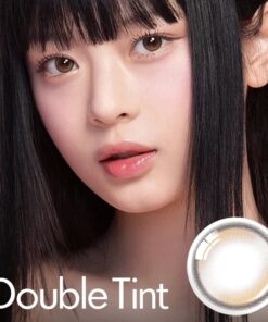 Olens Double Tint Brown Monthly Coloured Contact Lenses 10 Monthly Double Tint Brown