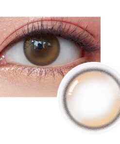 OLENS 1Day Double Tint Brown Coloured Lenses