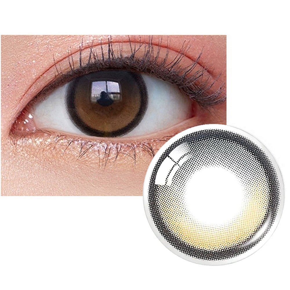 Olens 1Day Big Glowy Mocha Brown Daily Coloured Lenses 1 Olens 1Day Big Glowy Mocha Brown Daily Coloured Lenses