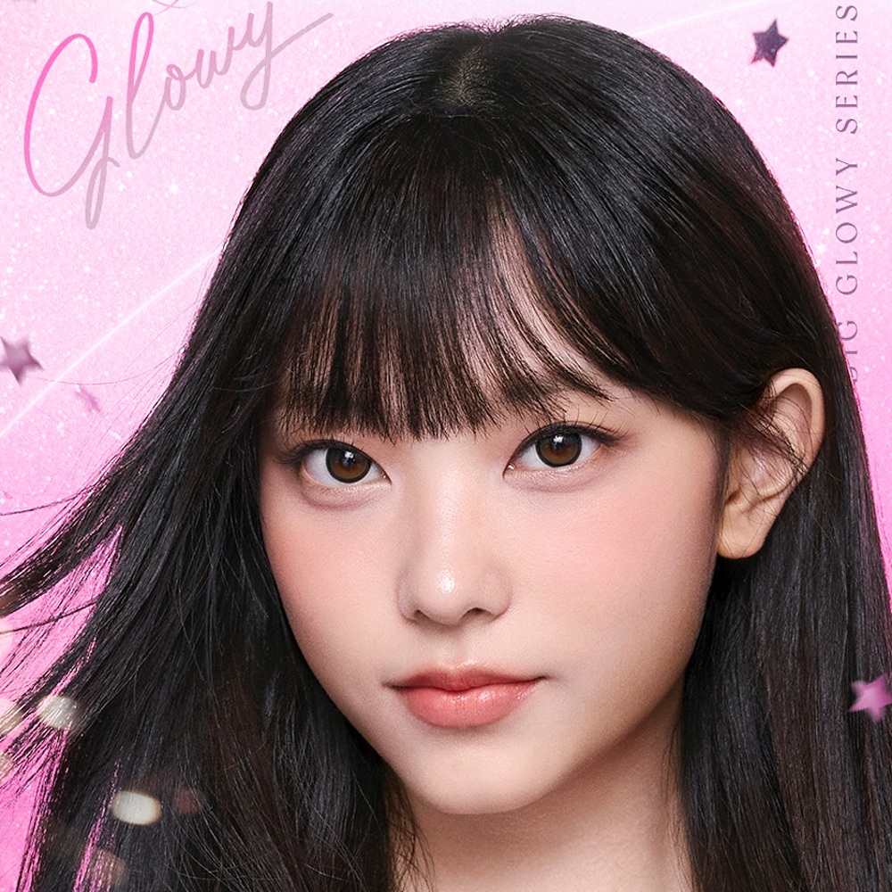 Olens 1Day Big Glowy Mocha Brown Daily Coloured Lenses 4 Olens Big Glowy Mocha Brown