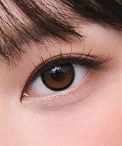 Olens 1Day Big Glowy Mocha Brown Daily Coloured Lenses 10 Olens Daily Big Glowy Mocha Brown