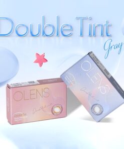 Olens Double Tint Gray Monthly Coloured Contact Lenses 15 Olens Double Tint Gray Monthly Coloured Contact Lenses