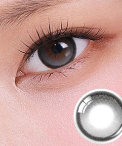 Olens 1Day Big Glowy Gray Daily Coloured Lenses 10 Olens 1-Day Big Glowy Gray