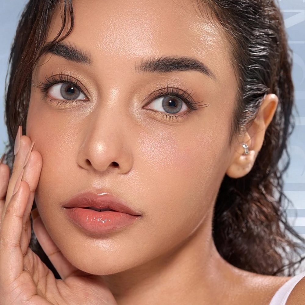 Olens 1Day French Shine Gray Daily Coloured Lenses 6 Olens 1Day French Shine Grey