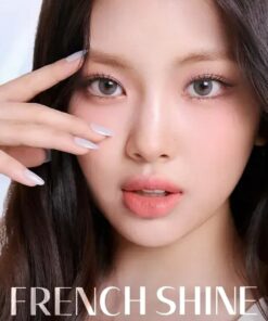 Olens 1Day French Shine Gray Daily Coloured Lenses 15 Olens French Shine Gray Colour