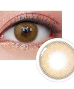 Olens French Shine Hazel Monthly Coloured Contact Lenses