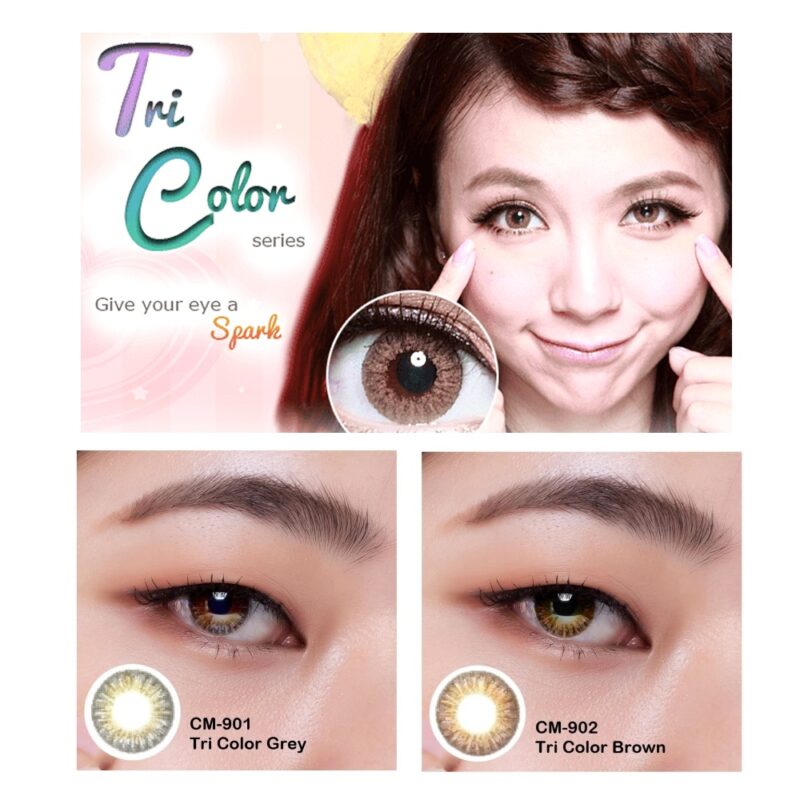 GEO TRI Color Monthly Contact Lenses