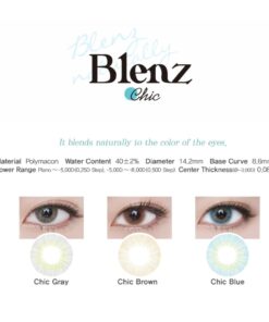 Geolica Blenz Chic Color Monthly Lenses