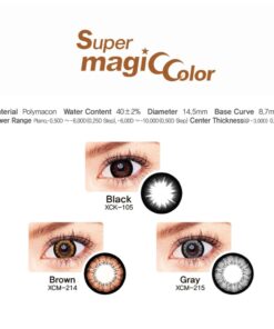 Geolica Super Magic Color Monthly Lenses