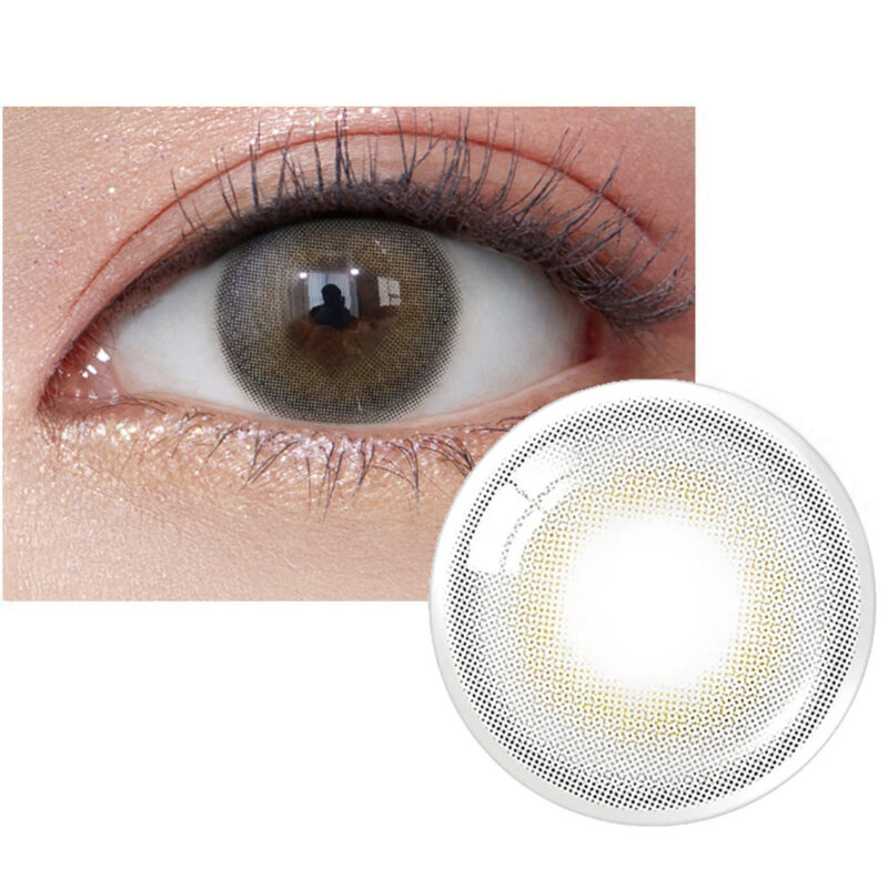 Don't Neglect Your Lens Case! 4 Crucial Hygiene Tips for Healthy Eyes 12 Olens French Shine Gray Monthly Coloured Contact Lenses