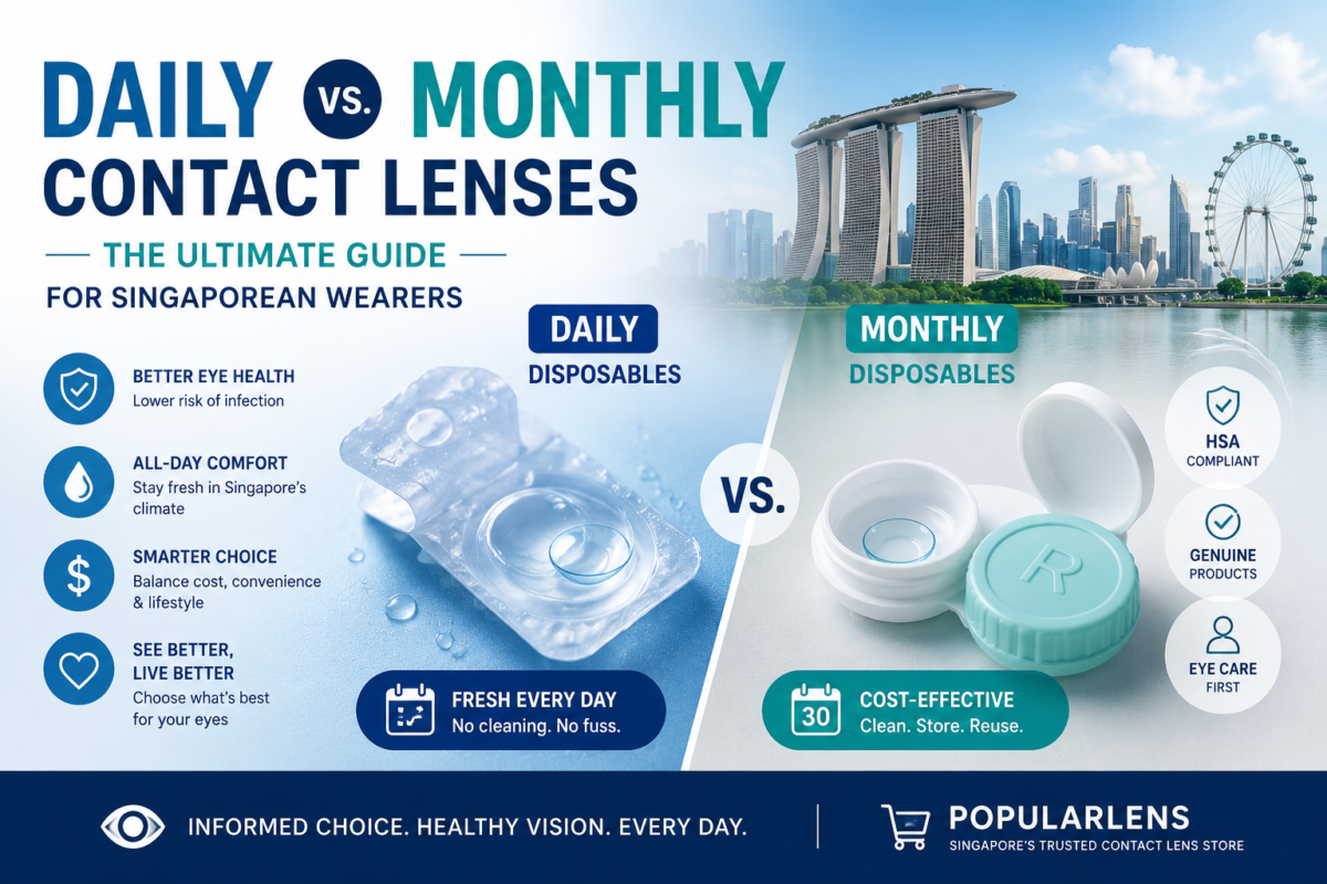Daily vs. Monthly Contact Lenses: The Ultimate Guide for Singaporean Wearers 1 daily vs monthly contact lens