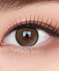 Olens Secret Tint Brown Monthly Coloured Contact Lenses 9 Olens Secret Tint Brown Lens