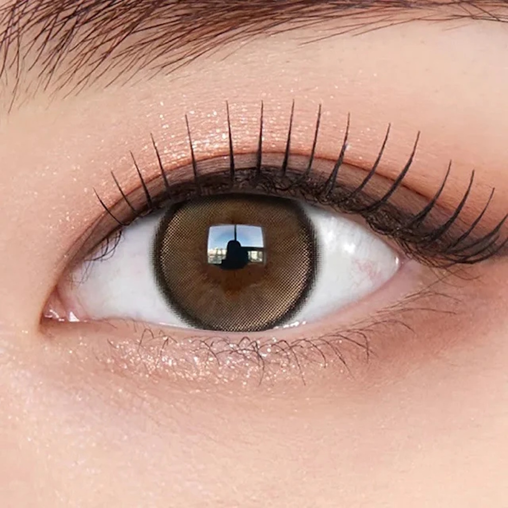 Olens Secret Tint Brown Monthly Coloured Contact Lenses 2 Olens Secret Tint Brown Lens