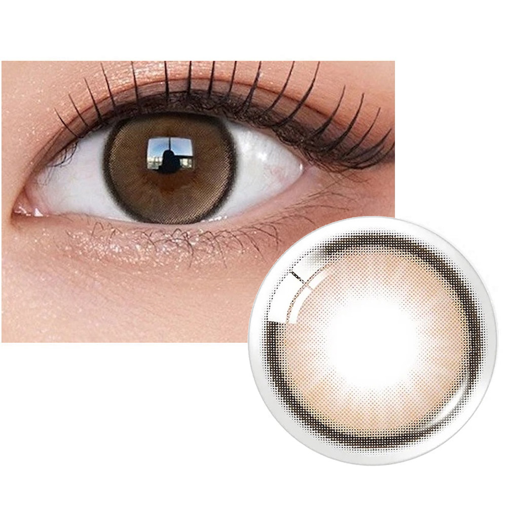 Olens Secret Tint Brown Monthly Coloured Contact Lenses 1 Olens Secret Tint Brown Monthly Coloured Contact Lenses