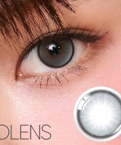 Olens Secret Tint Gray Monthly Coloured Contact Lenses 10 Olens Secret Tint Gray Color Lens