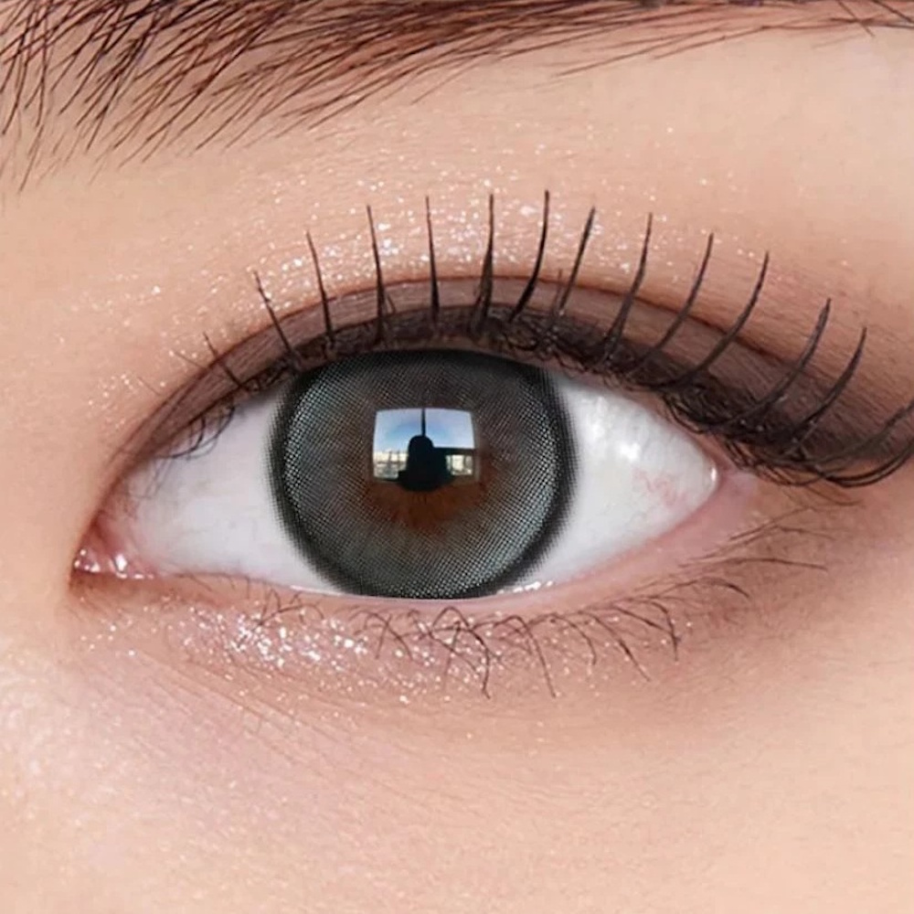 Olens Secret Tint Gray Monthly Coloured Contact Lenses 2 Olens Secret Tint Gray Lens