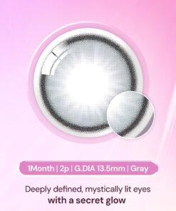 Olens Secret Tint Gray Monthly Coloured Contact Lenses 11 Olens Secret Tint Gray Monthly Lenses