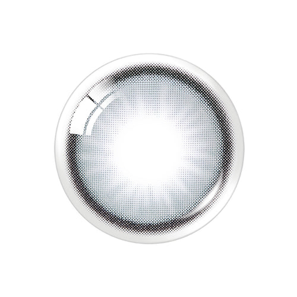Olens Secret Tint Gray Monthly Coloured Contact Lenses 6 Olens Secret Tint Gray Monthly