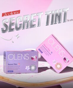 Olens Secret Tint Brown Monthly Coloured Contact Lenses 15 Olens Secret Tint Monthly Color Lenses